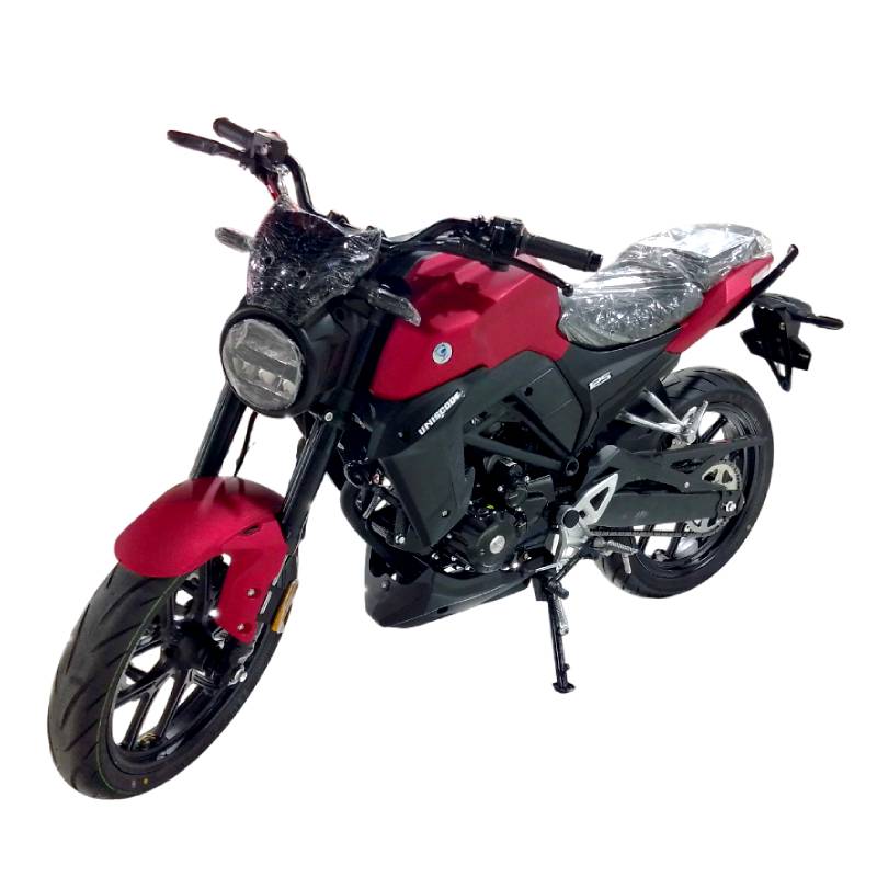 Moto Uniscoot V8 Avec Vitesse 125cc - Rouge