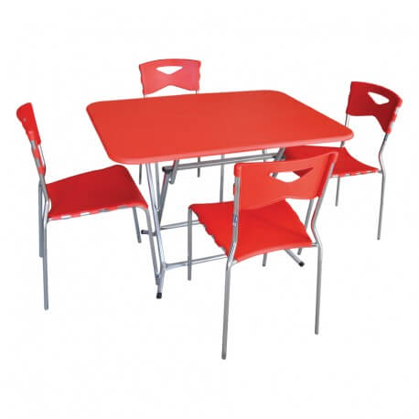 TABLE PLIANTE RECTANGULAIRE 120 x 80 cm PVC TC0034