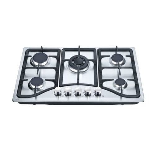 Plaque De Cuisson Encastrable STARONE ST-801 5 Feux 75cm - Inox