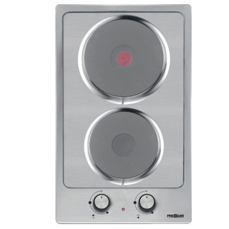 Plaque De Cuisson Electrique Premium AP32.EX01 2 feux - 30 Cm - Inox