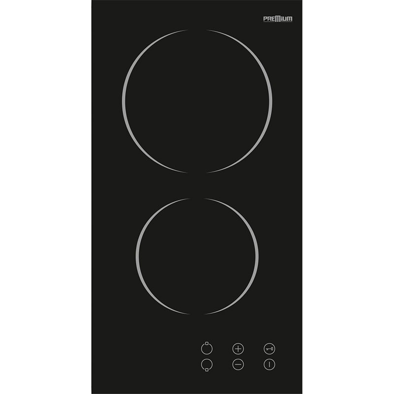 Plaque de cuisson encastrable électrique  PREMIUM PVC32.B01 Vitro céramique - Noir