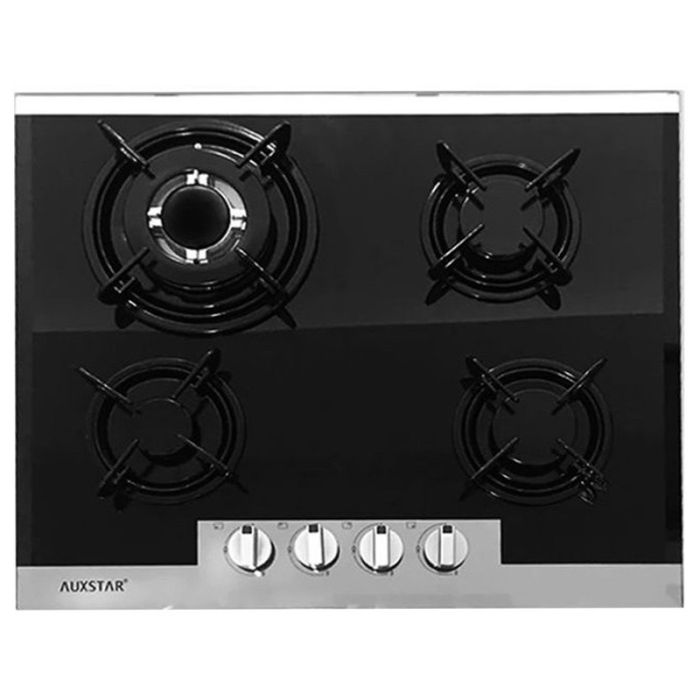 Plaque De Cuisson Encastrable AUXSTAR AUX-400V 4 Feux - Noir