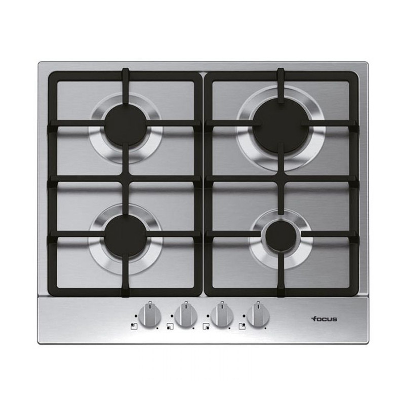 Plaque De Cuisson Focus 4 Feux 60Cm Inox - F.4008XS