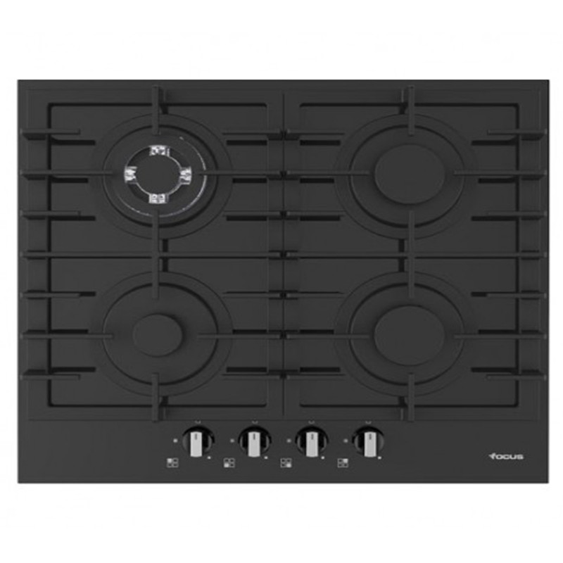 Plaque De Cuisson Focus 4 Feux 60 Cm Vitro Noir - F.4005BS