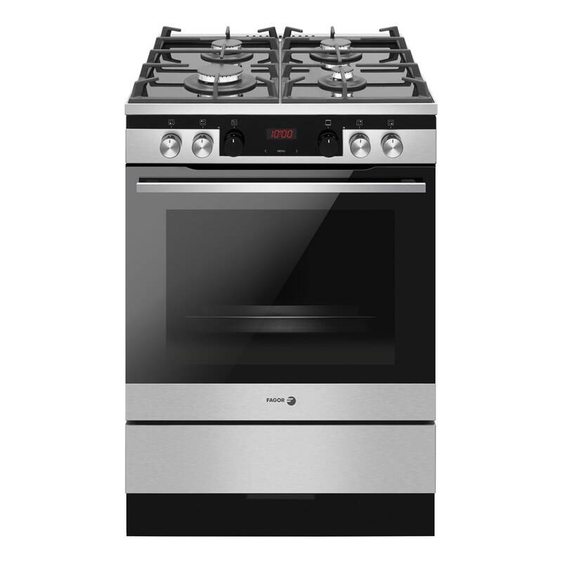 Cuisinière a gaz FAGOR 3CLG-610BX Premium - 77 L - Four électrique