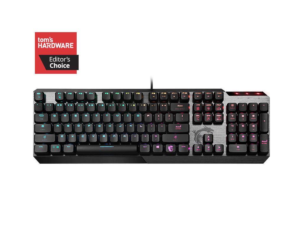 CLAVIER GAMING MÉCANIQUE MSI VIGOR GK50 RGB