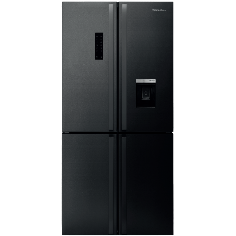 Réfrigérateur Side By Side FOCUS SMART.6400 620 Litres NoFrost - Noir