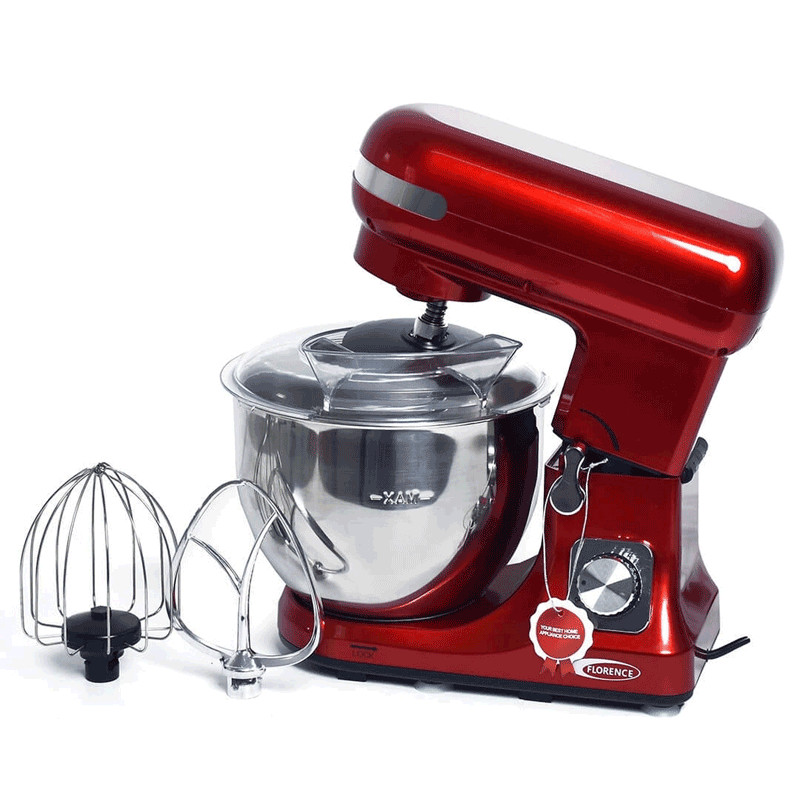 Robot Pétrin FLORENCE MK-3705 5L - 1500W - Rouge