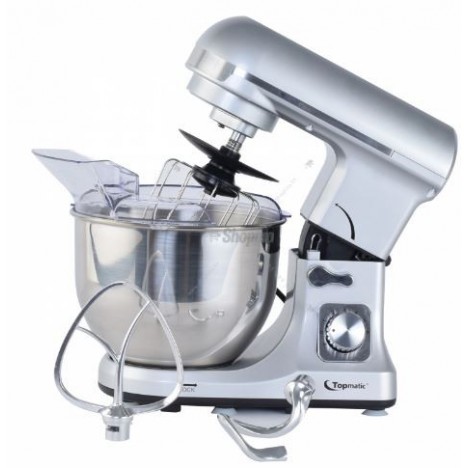 Robot pétrin TOPMATIC PKM-1400.2 Silver - 1400W 5L