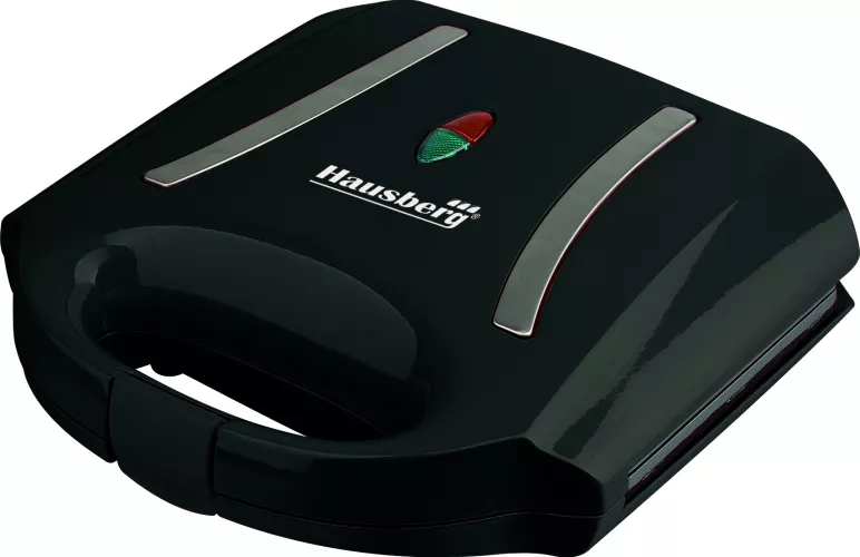 Appareil Panini & Sandwich HAUSBERG HB-3535NG - 800 W - Noir