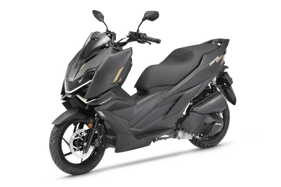 scooter ZONTES 125X 124cc - NOIR