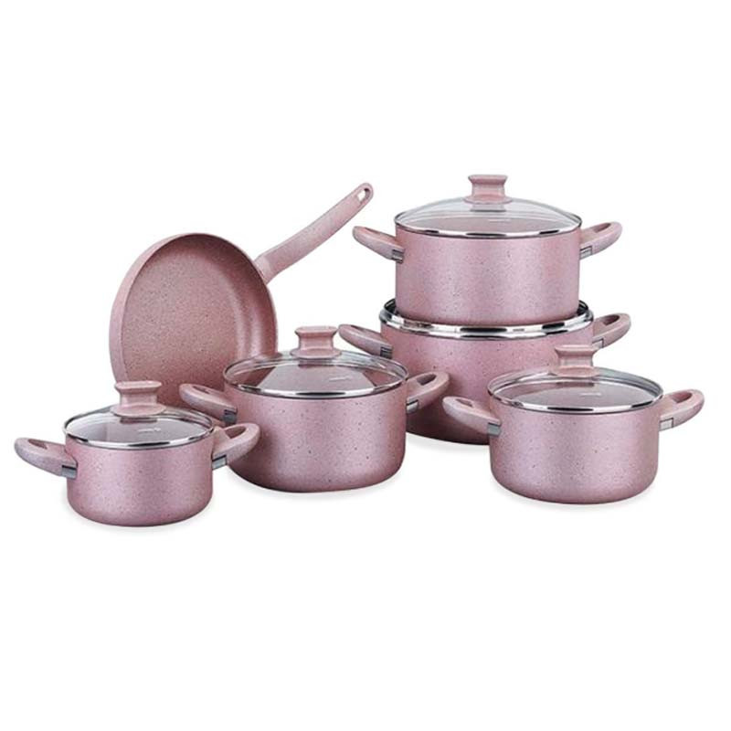 Set De 11 Pièces Korkmaz A2604 Lina Rose Gold