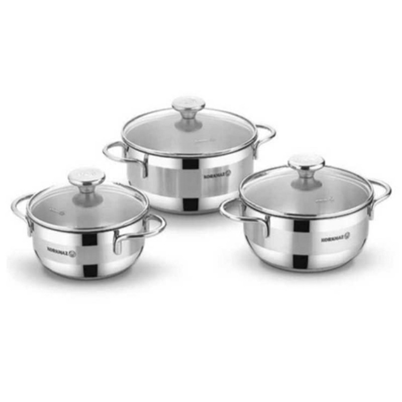 Set de 6 pièces Korkmaz Aria Jr. - Inox A1940