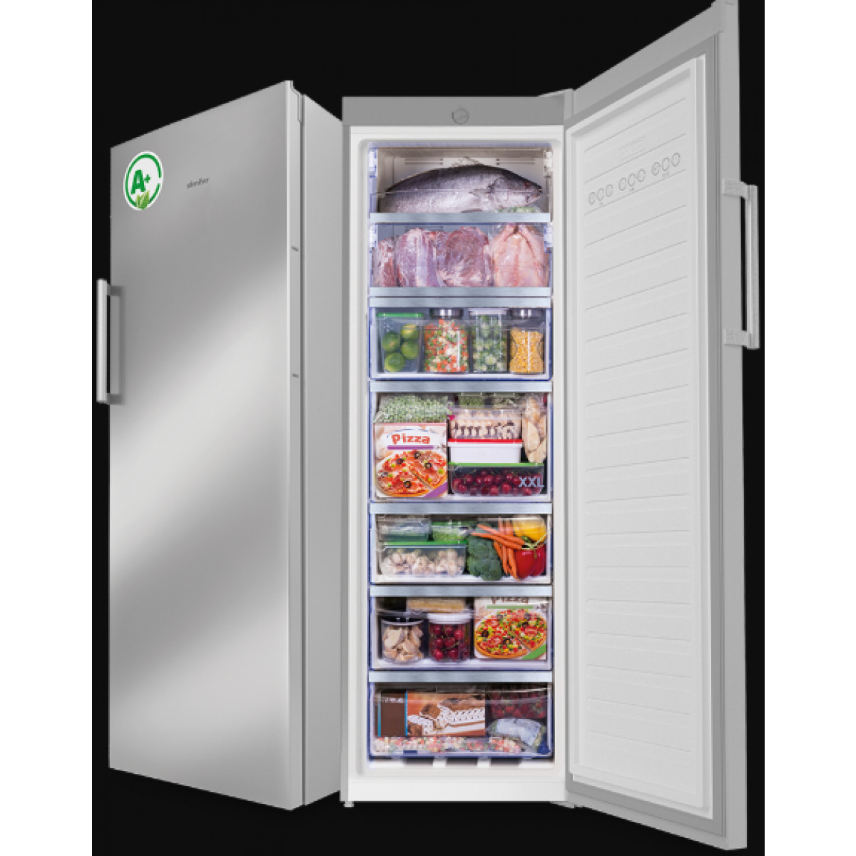 Congélateur Vertical SIMFER FS7303NFIX 290 Litres NoFrost - Inox