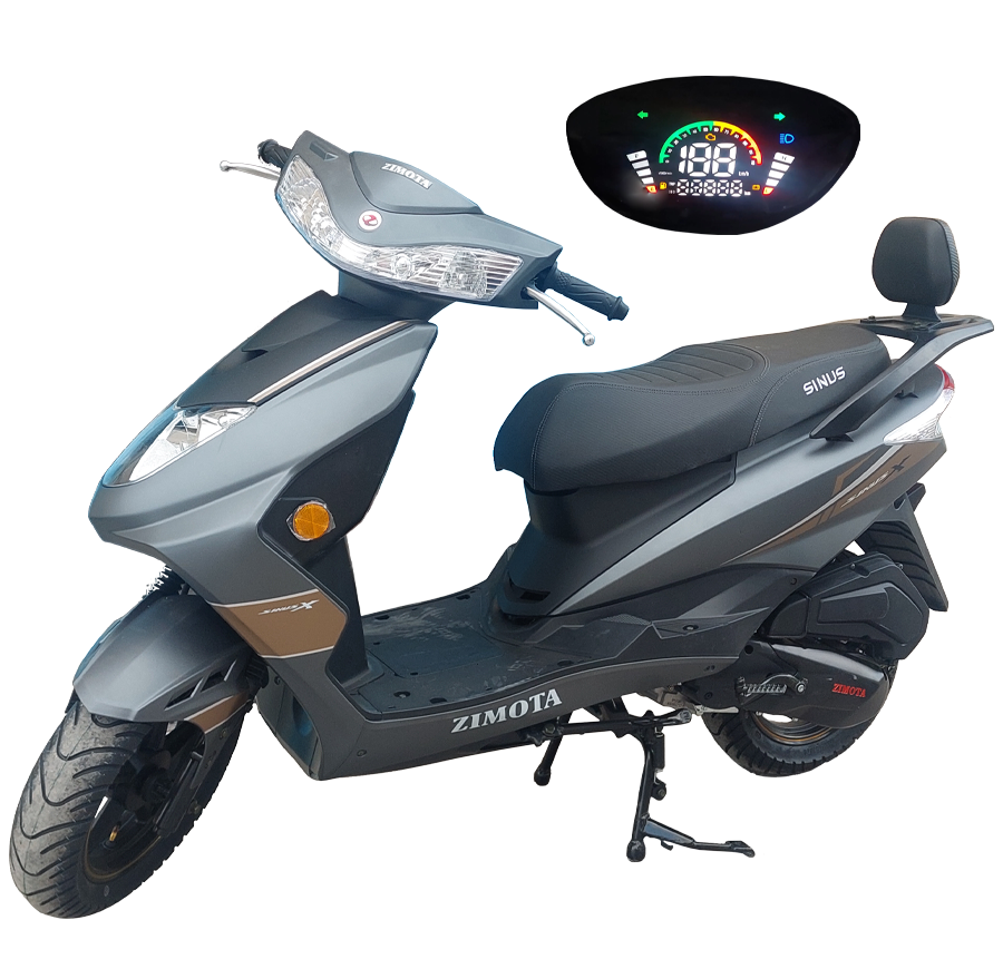 Scooter ZIMOTA SINUS X 124cc - Gris Matte