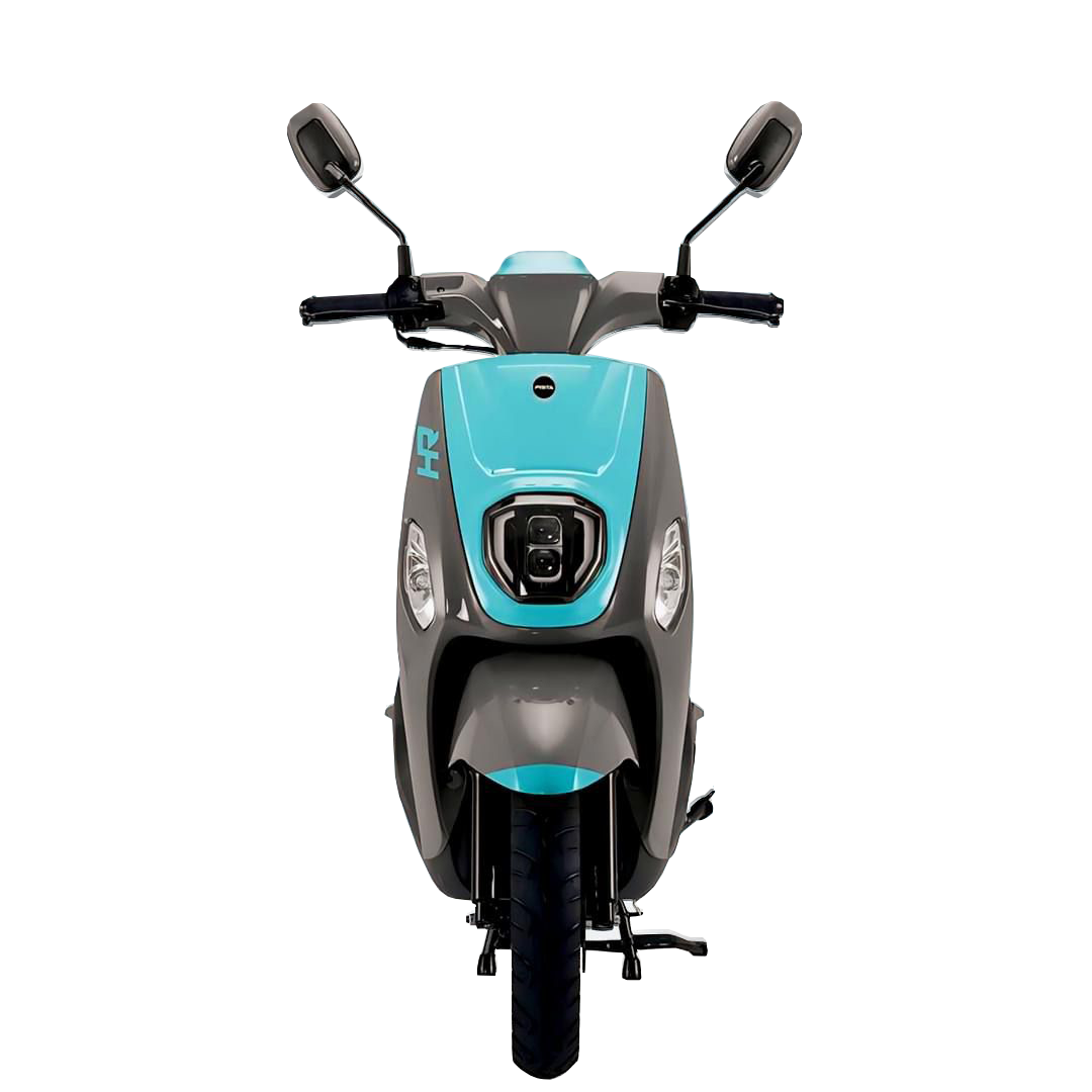 SCOOTER PISTA HR 110CC - BLANC/BLEU ( CARTE GRISE)