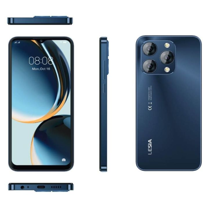 Smartphone LESIA Bright 4G 8Go 64Go - Dreak Bleu