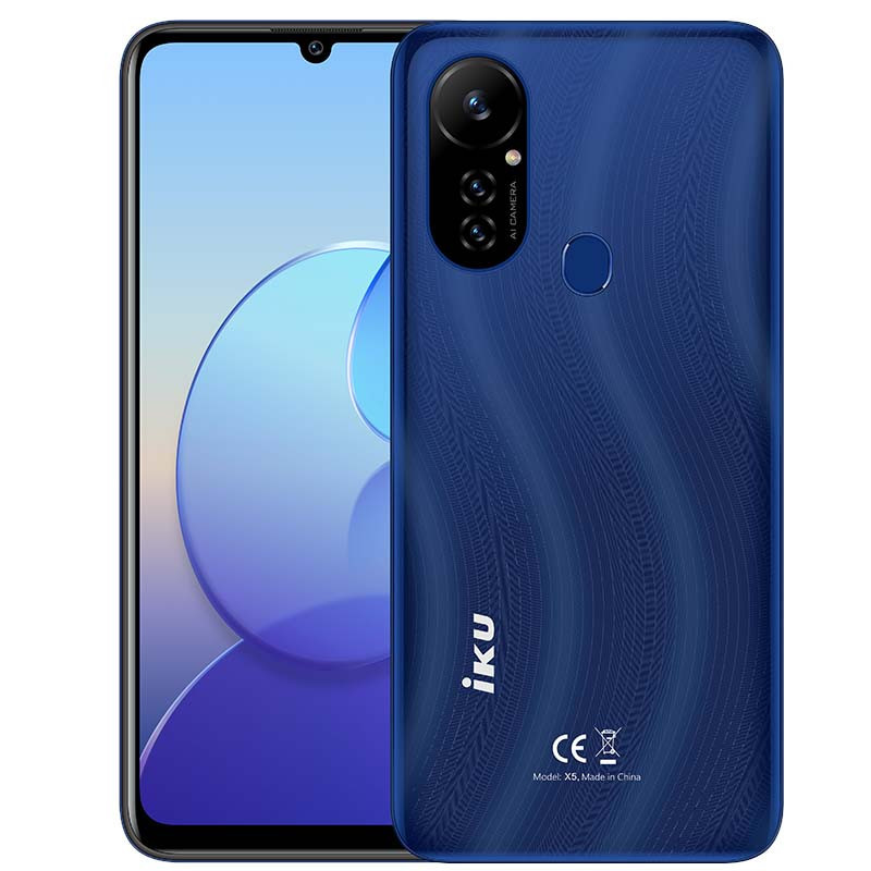 Smartphone IKU X5 4Go 64Go - Bleu