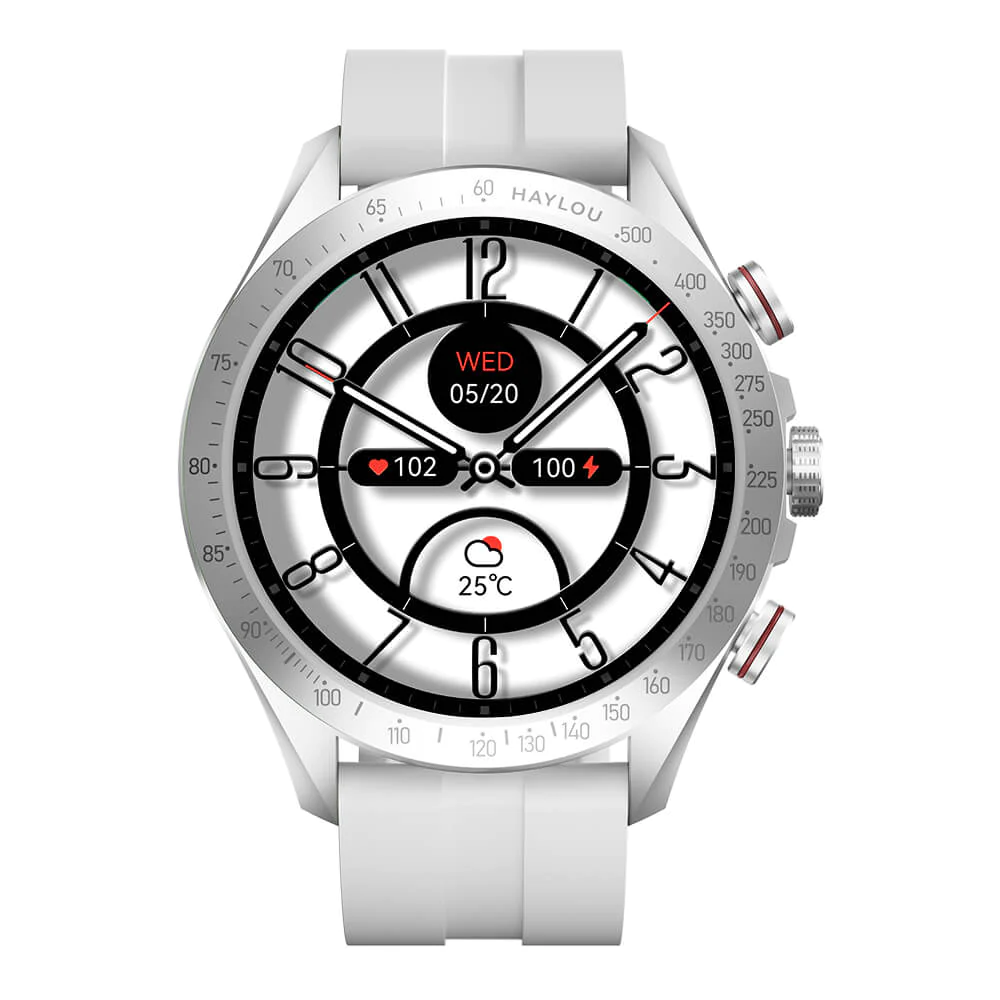 Montre Connectée  HAYLOU SOLAR PRO SILVER