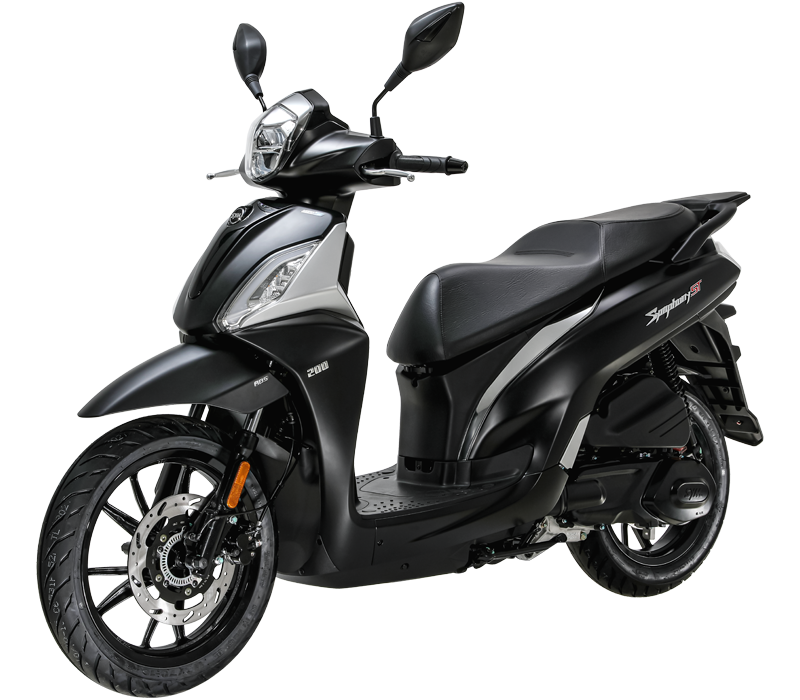 Scooteur SYM SYMPHONY ST 125 EURO 4 - Carburateur NOIR