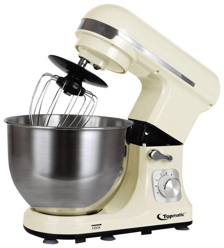 Robot Pétrin TOPMATIC - 1400 Watts - 5 Litres - Beige PKM-1400.2