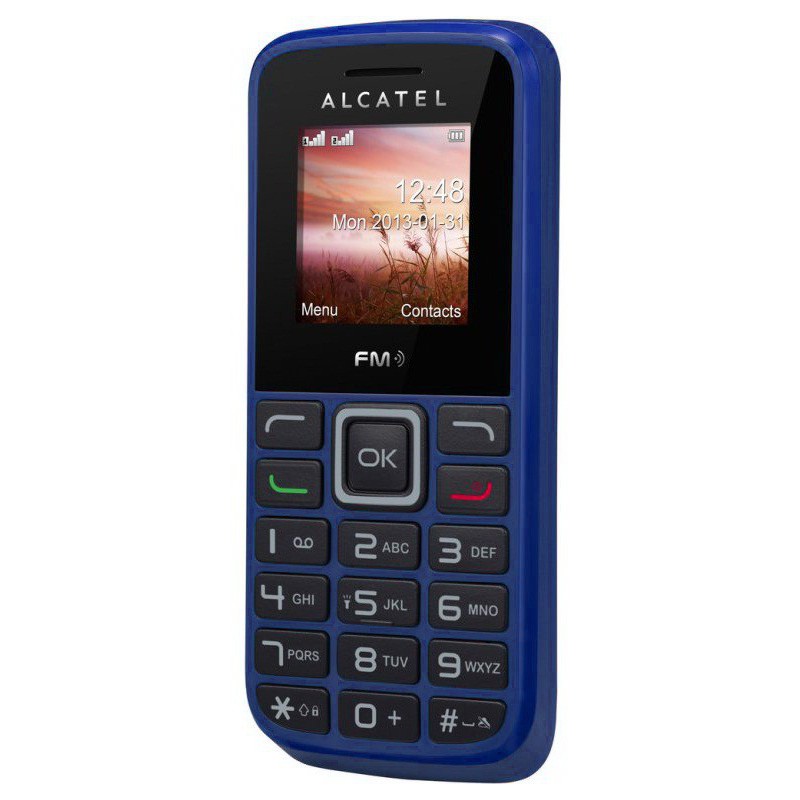 Téléphone Portable Alcatel 1010D - Bleu - Double SIM