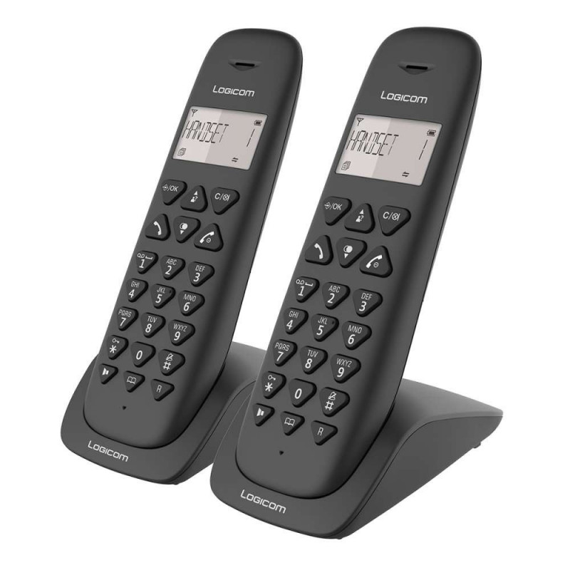 Téléphone sans fil Dect Logicom Vega 250 Duo - Noir