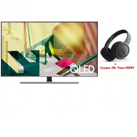 Téléviseur SAMSUNG QLED 4KSmart TV 55" QA55Q70TAU + Casque JBL "Gratuit"