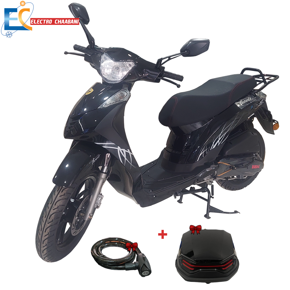 Scooter TREVIS 125 CC - NOIR ( CARTE GRISE)