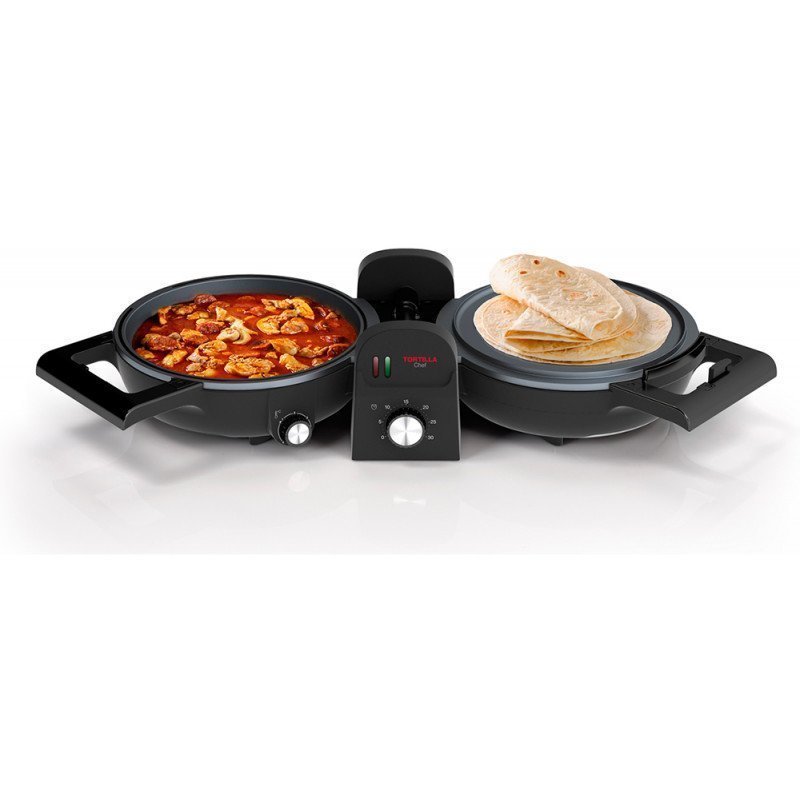 Tortillas chef Multifonctions PRINCESS 1300W -Noir - 118000