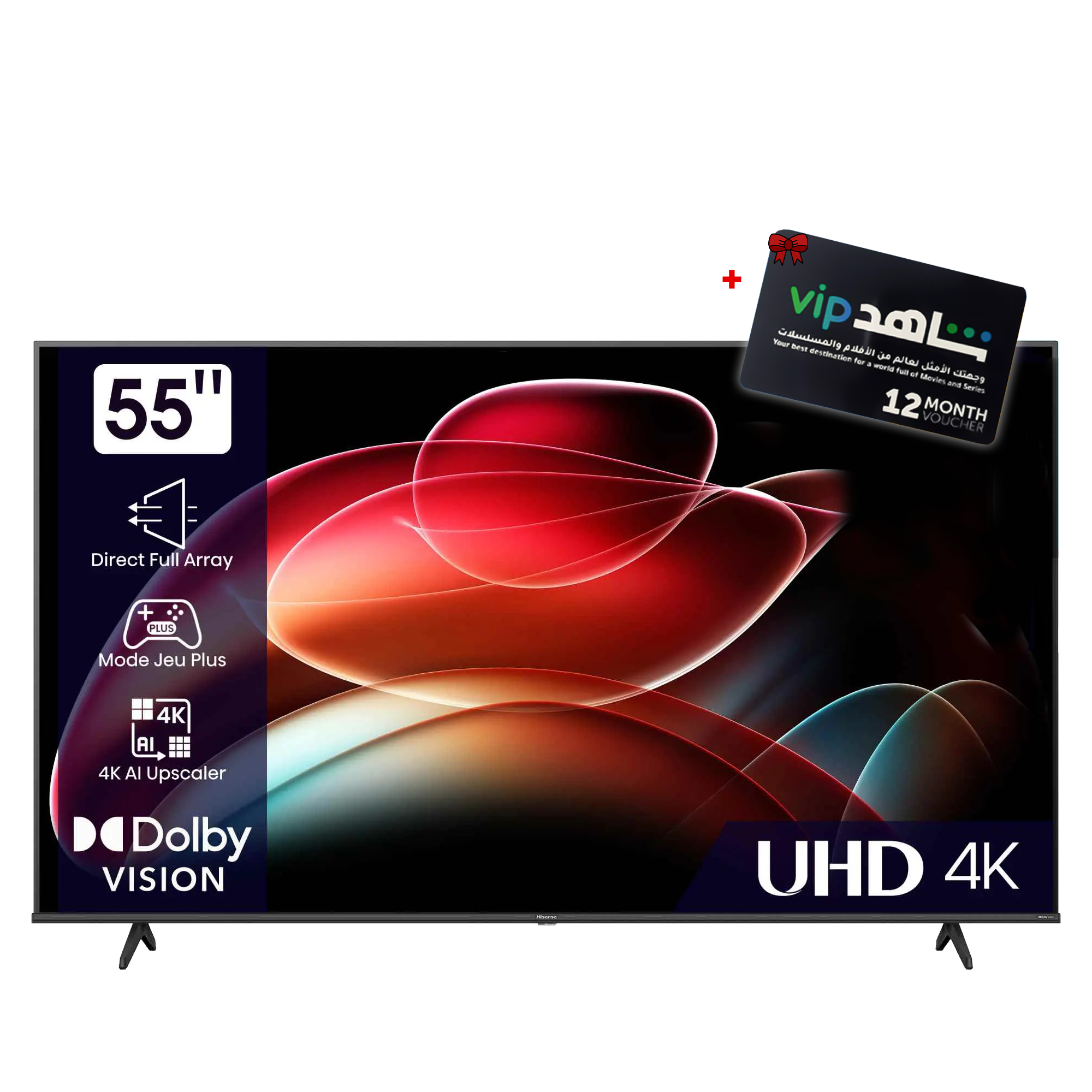 Téléviseur HISENSE 55'' Smart 55A6K - UHD 4K