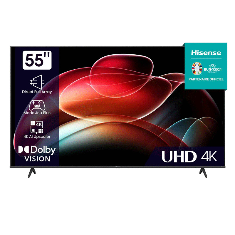 Téléviseur HISENSE 55'' Smart 55A6K - UHD 4K