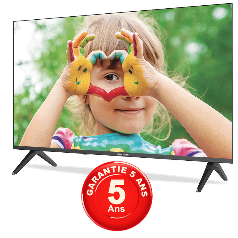Tv Maxwell 32M20 32" HD + Récepteur Intégré Silver