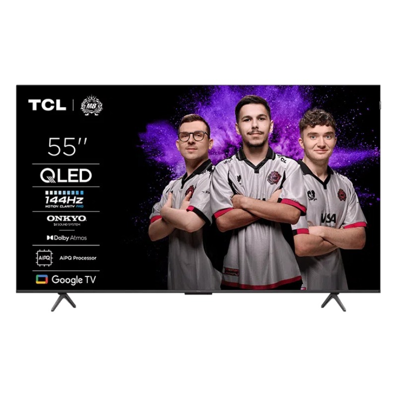 Téléviseur QLED TCL 55'' Smart 55P8K UHD 4K - Google TV