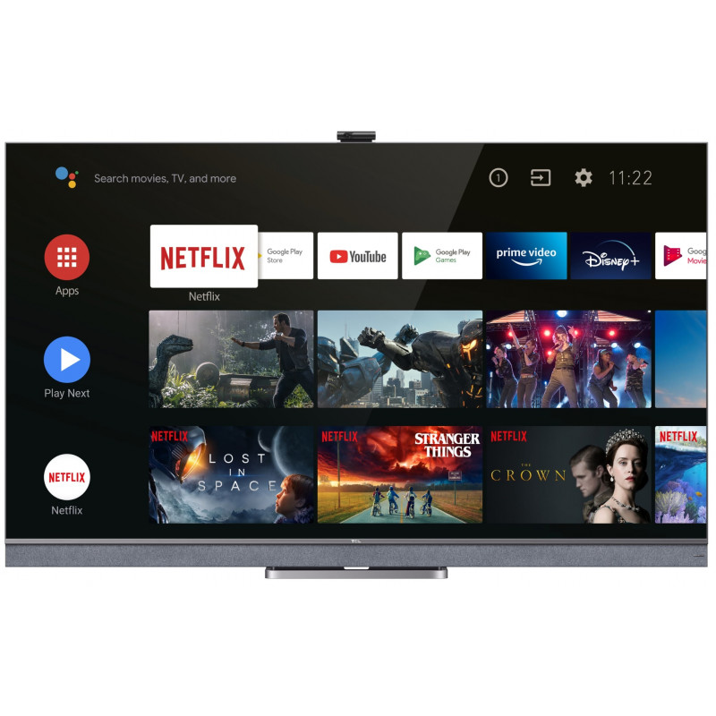 Téléviseur TCL  65" Mini LED 65C825 UHD 4K - Smart TV - ANDROID