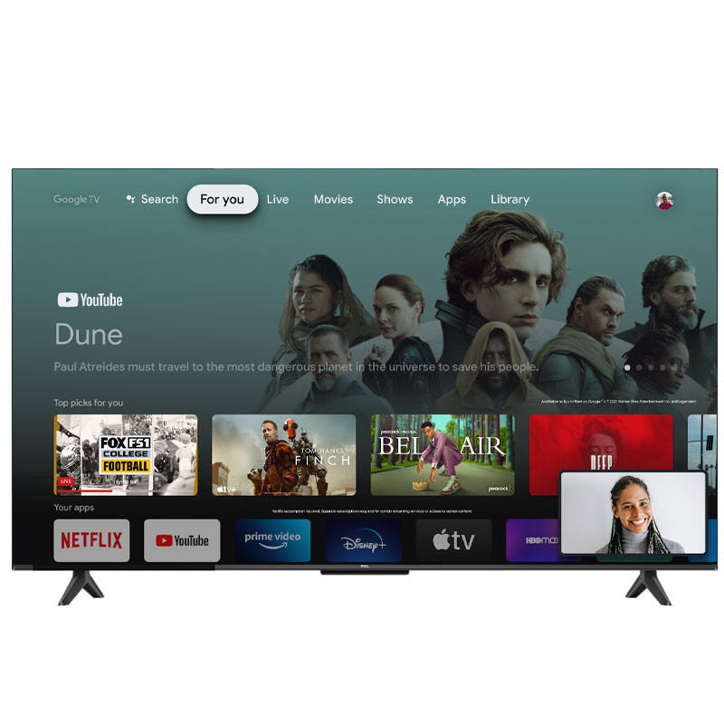 Téléviseur Led TCL 55'' 55V6C Smart Google Tv - UHD 4K