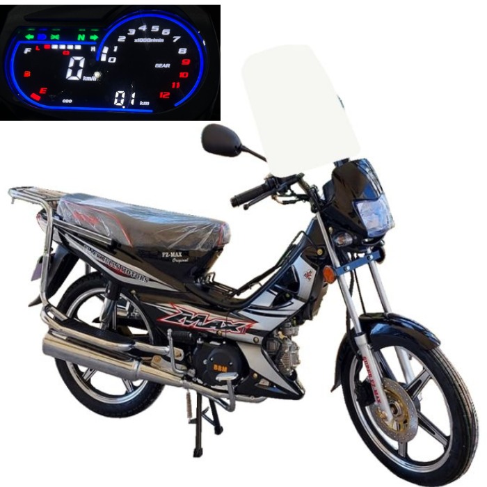 Motocycle FORZA BBM Forza Compteur Digital 107CC new- NOIR