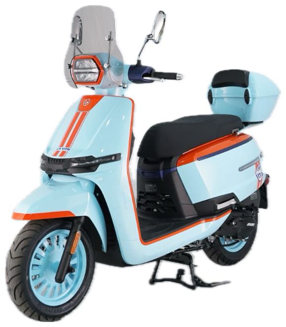 SCOOTER LA VITA 125CC injection - BLEU/ ORANGE