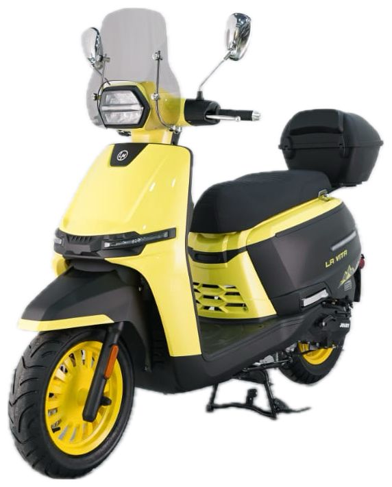 SCOOTER LA VITA 125CC injection - JAUNE/NOIR
