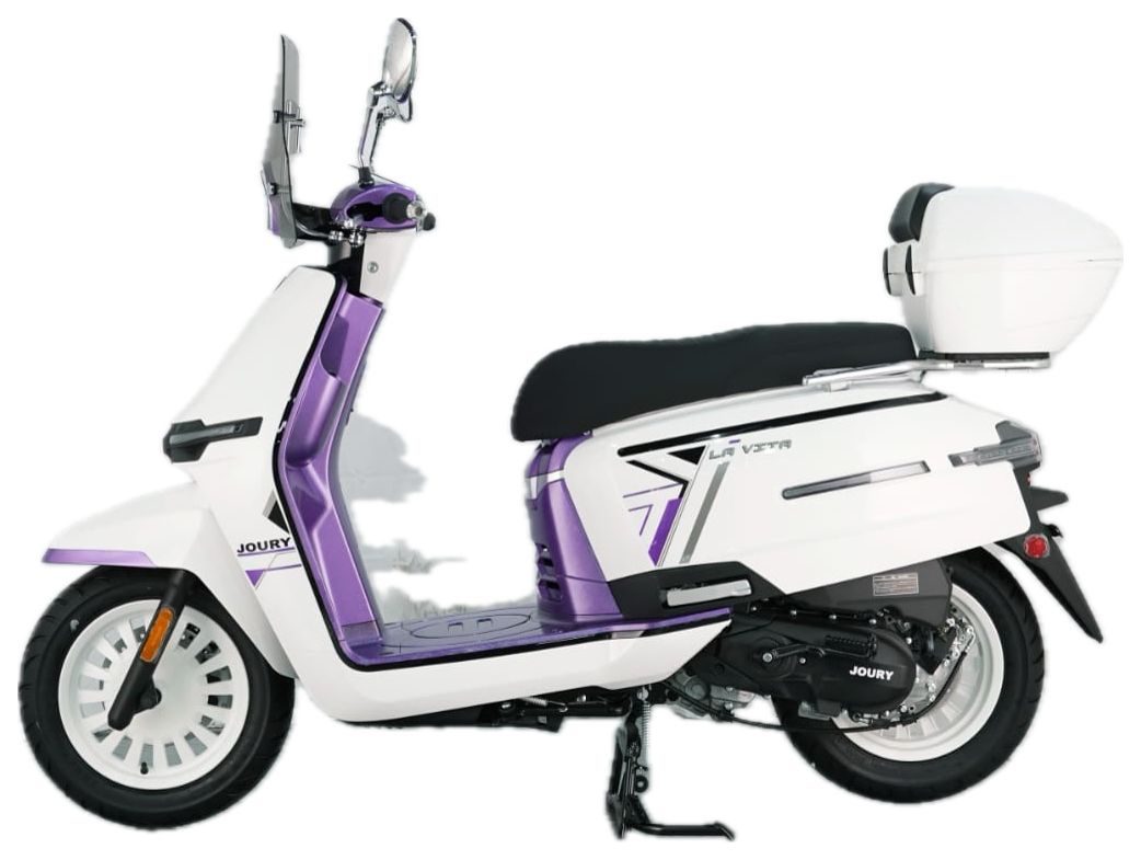 SCOOTER LA VITA 125CC injection - BLANC/VIOLET