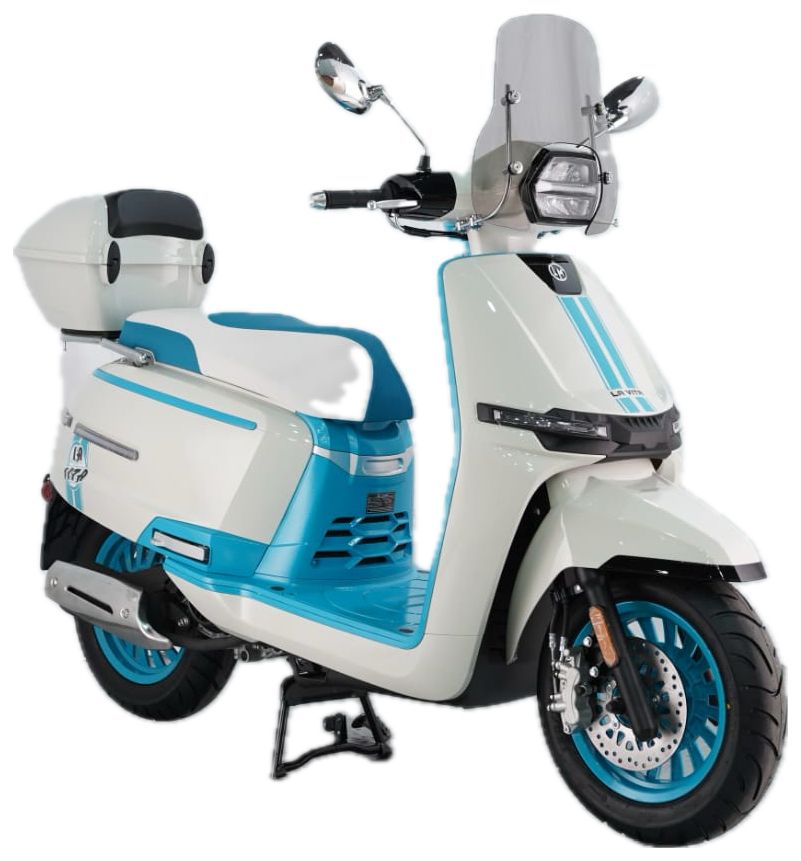 SCOOTER LA VITA 125CC injection - JAUNE/NOIR