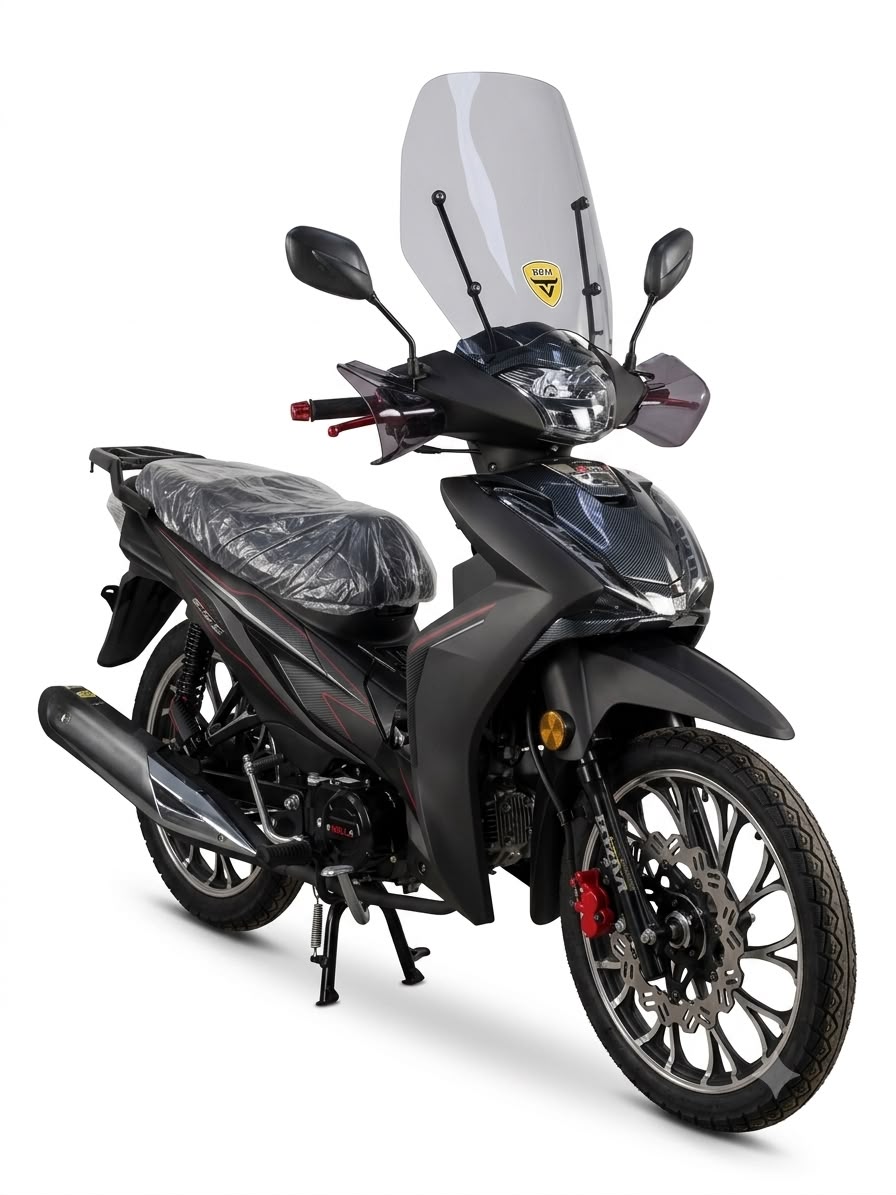 Moto BBM OPTIMUS 125cc Bleu avec frein à main