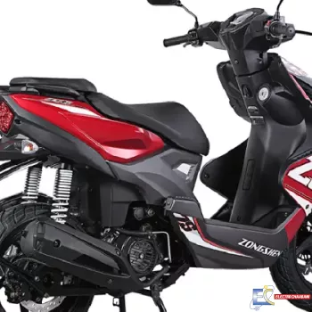 SCOOTEUR ZONSEN ZT6 UNISCOOT 124CC - ROUGE