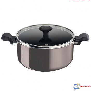 Faitout TEFAL  Intensive 24 cm 24+CV Gris - D5064662