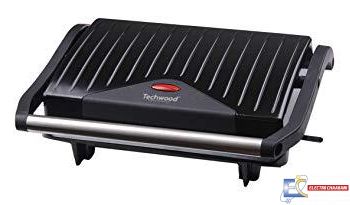 TECHWOOD Grill Viande & Panineuse - TPG-755 - Noir