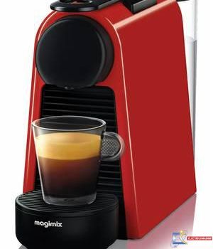 Machine à Café NESPRESSO MAGIMIX ESSENZA 11366 - Rouge