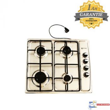 Plaque de Cuisson Encastrable STAR ONE 4 Feux - Inox - LX-410