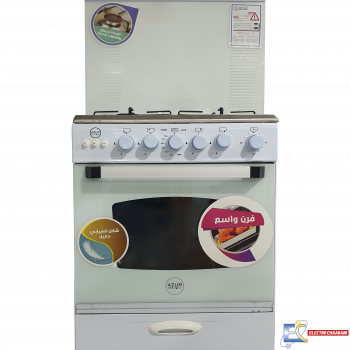 Cuisinière à Gaz AZUR AZ6060W 60cm - Blanc