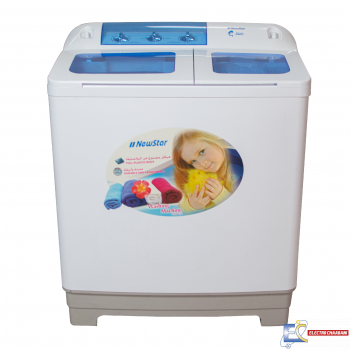 Lave-Linge semi automatique NEWSTAR DT1012 - 12kg