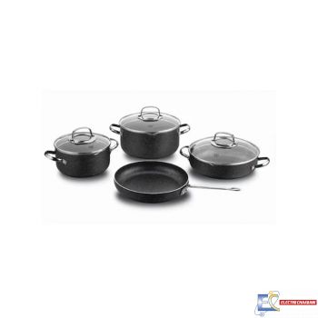 Korkmaz Batterie De Cuisine - Set de 7 pièces - Céramique - A1371